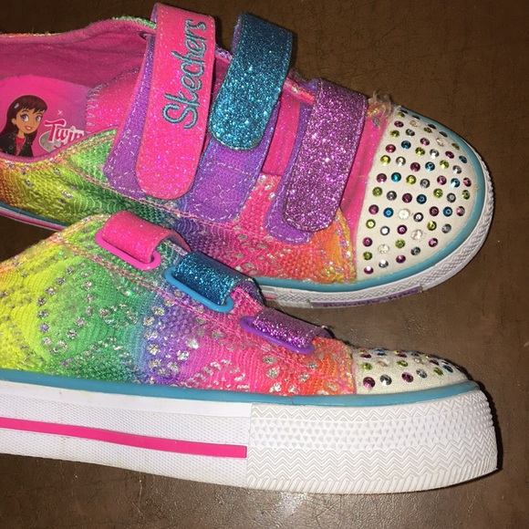 Skechers twinkle toes size 3 - Picture 5 of 8
